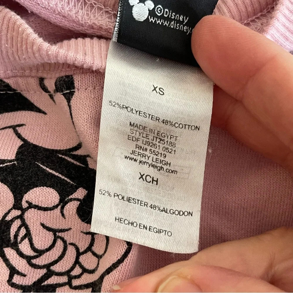 Vintage Disney classic Mickey Mouse Crew Neck Sweater Crop nostalgia retro - Picture 3 of 5
